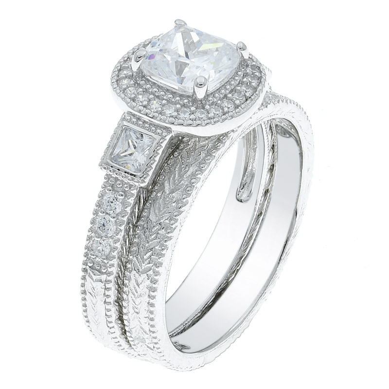 Women Bridal Ring Set Jewelry
